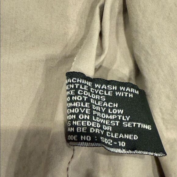 Men's Stylish Tan Lightweight Jacket - Picture 10 of 12